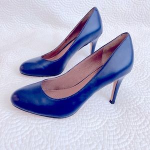 Corso Como Blue Calf Leather Heels size 8.5